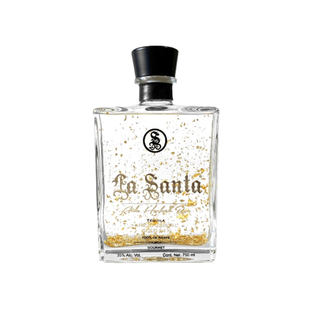 TEQ LA SANTA AÑEJO CRISTALINO 750 ML